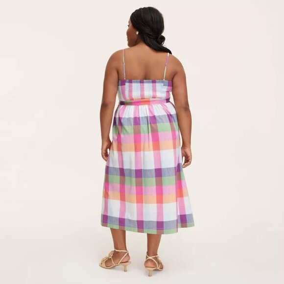 Kate Spade Plaid Midi Dress - Picture 4 of 10